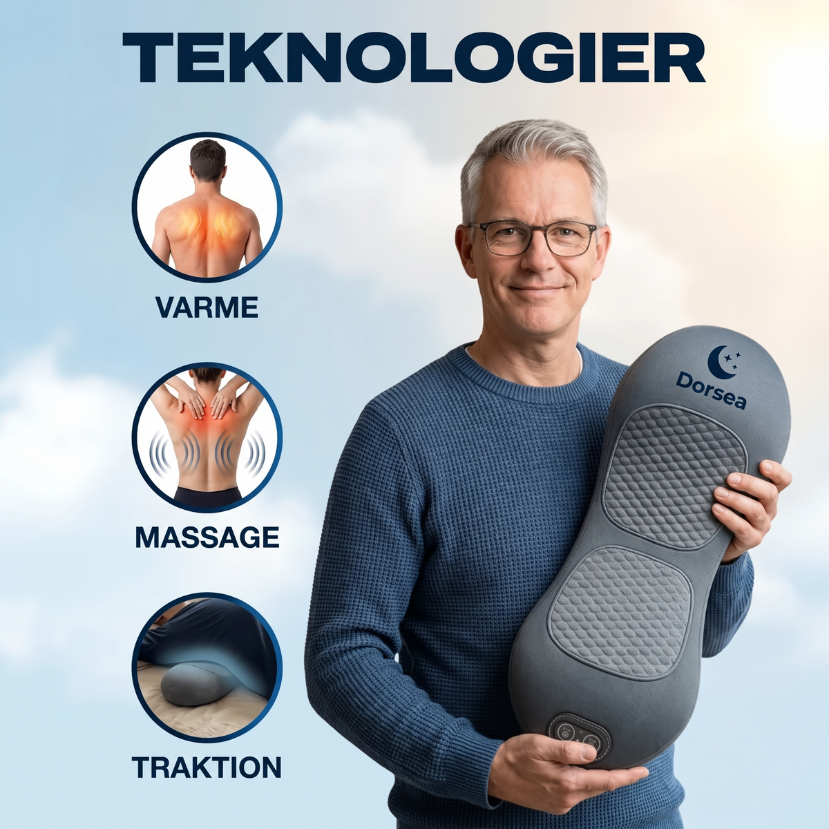 Dorsea TriFlow – Spinalstenose – Stop smerterne – uden operation, hjemmefra