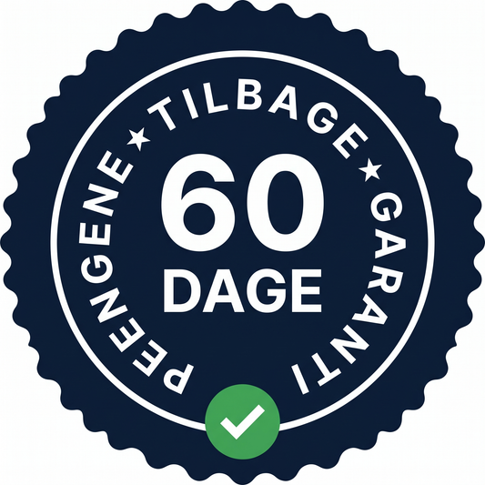60 dagers pengene-tilbake-garanti